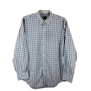 Arrow Mens XL Blue Button Down Shirt